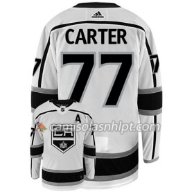 Camisola Los Angeles Kings JEFF CARTER 77 Adidas Branco Authentic - Homem